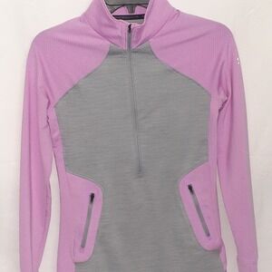 Women's‎ Under Armour ColdGear Reactor 1/2 Zip Athletic Jacket Size XS Fitted
